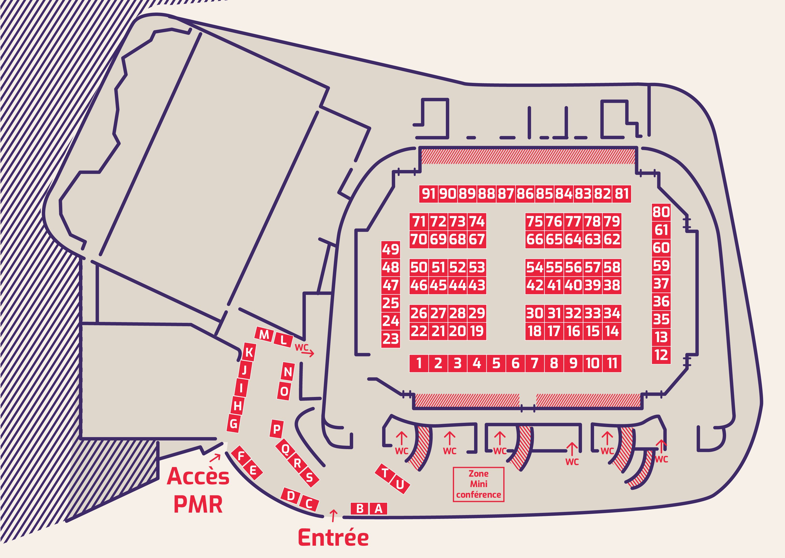 Plan du Forum de l’emploi